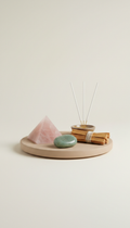 Rose Quartz Crystal Set