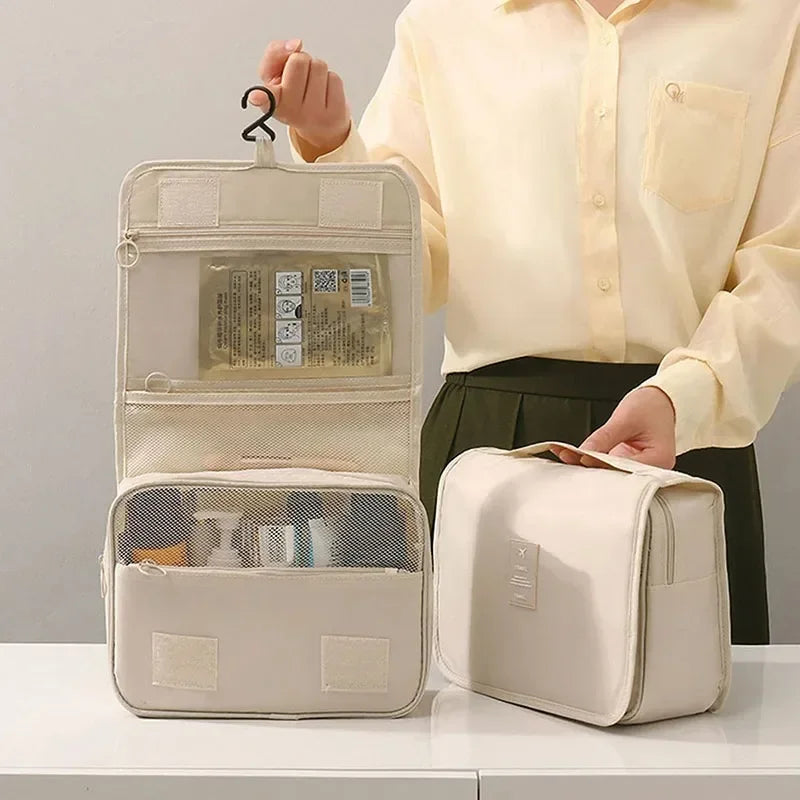 Chic Travel Makeup Organizer