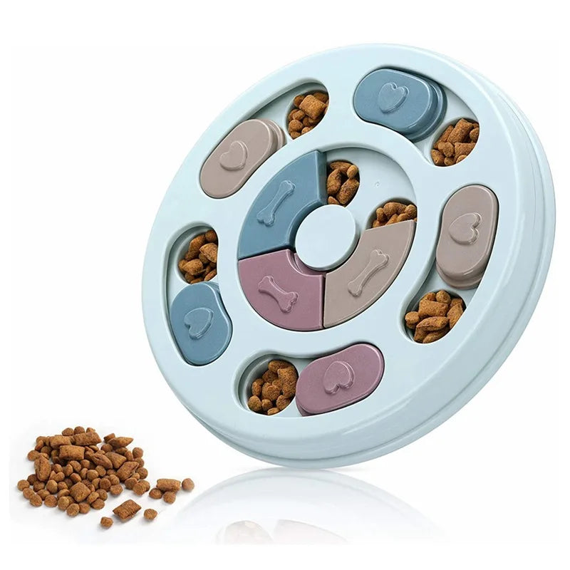 Interactive Dog Feeding Bowl