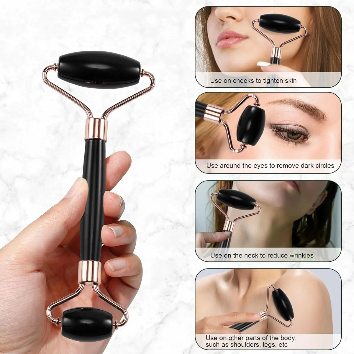 Chill & Glow Facial Roller Set