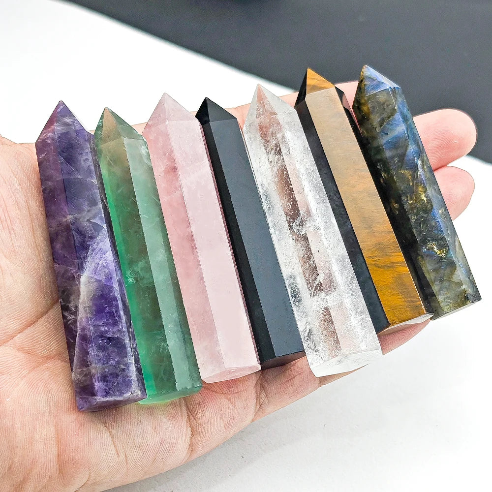 Enchanting Crystal Wand Decor