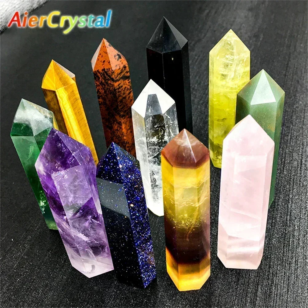 Enchanting Crystal Wand Decor