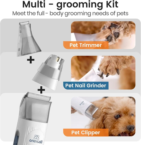 Pet Grooming Vacuum Kit