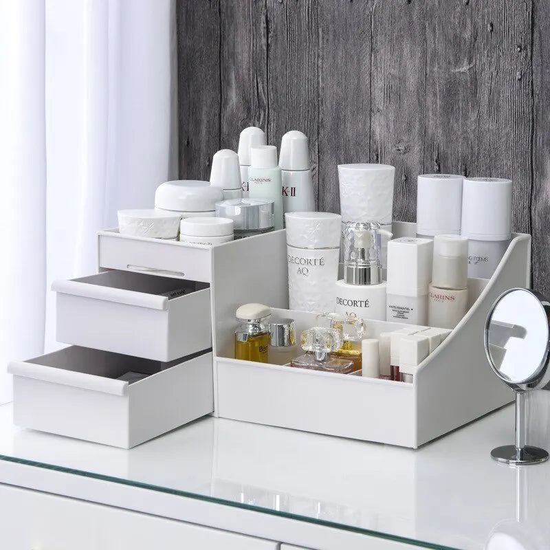 Chic Makeup Organizer Box