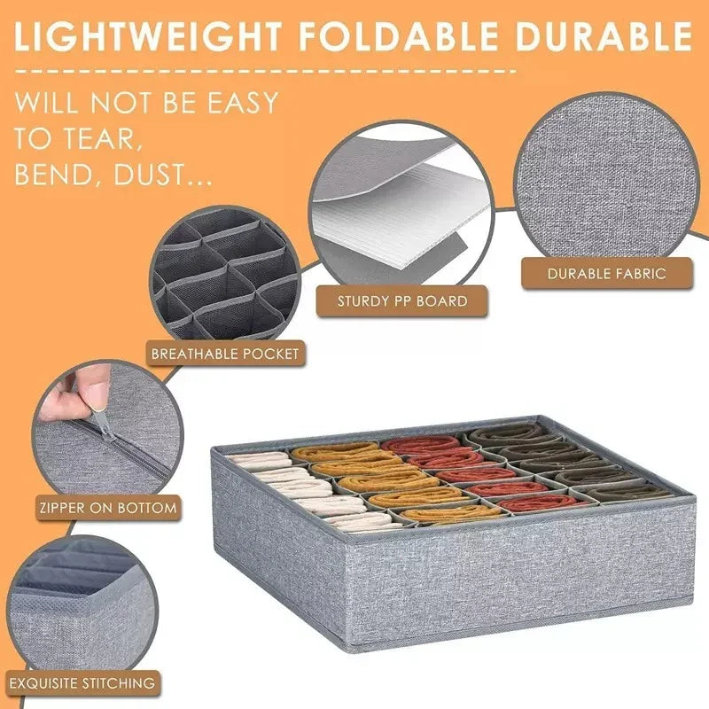 Foldable Closet Organizer Box